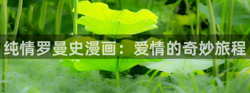 漫蛙2(台版)网页：纯情罗曼史漫画：爱情的奇妙旅程